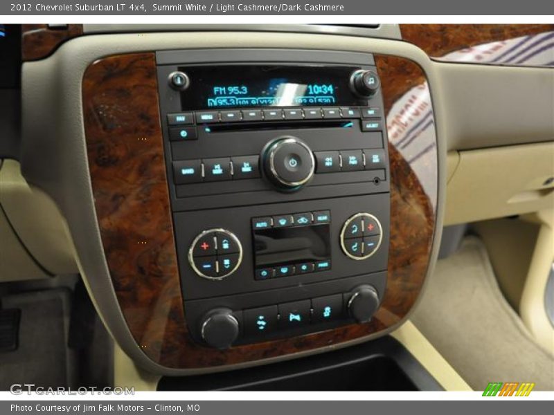 Summit White / Light Cashmere/Dark Cashmere 2012 Chevrolet Suburban LT 4x4