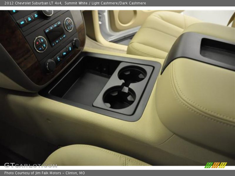 Summit White / Light Cashmere/Dark Cashmere 2012 Chevrolet Suburban LT 4x4
