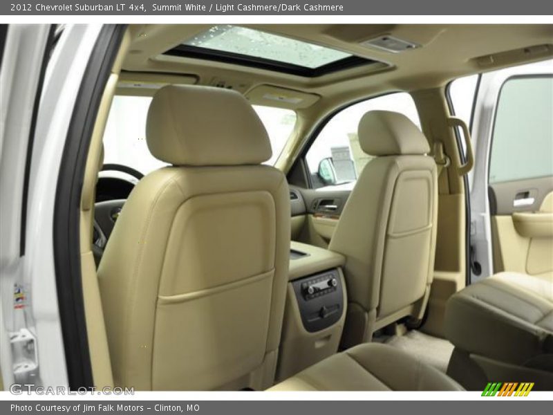 Summit White / Light Cashmere/Dark Cashmere 2012 Chevrolet Suburban LT 4x4