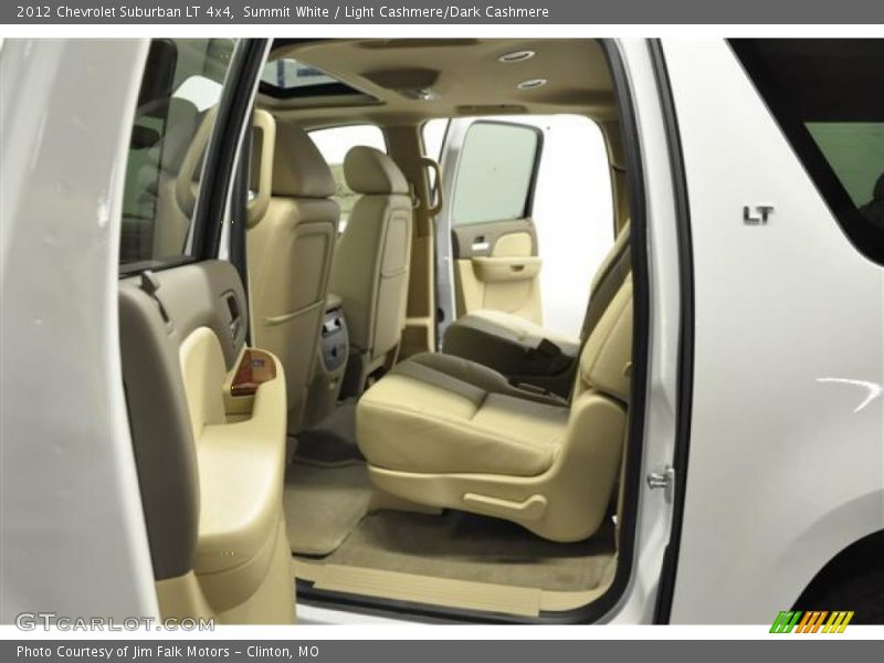 Summit White / Light Cashmere/Dark Cashmere 2012 Chevrolet Suburban LT 4x4