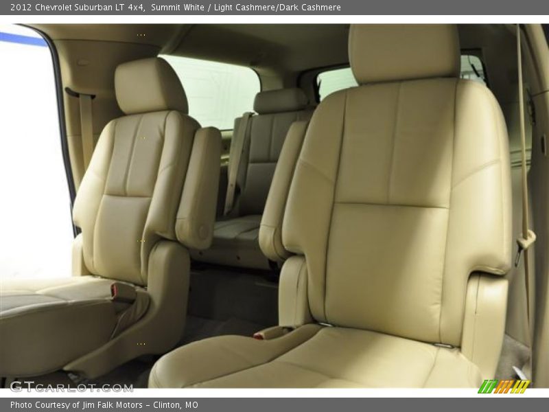 Summit White / Light Cashmere/Dark Cashmere 2012 Chevrolet Suburban LT 4x4