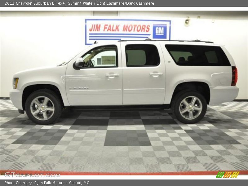 Summit White / Light Cashmere/Dark Cashmere 2012 Chevrolet Suburban LT 4x4
