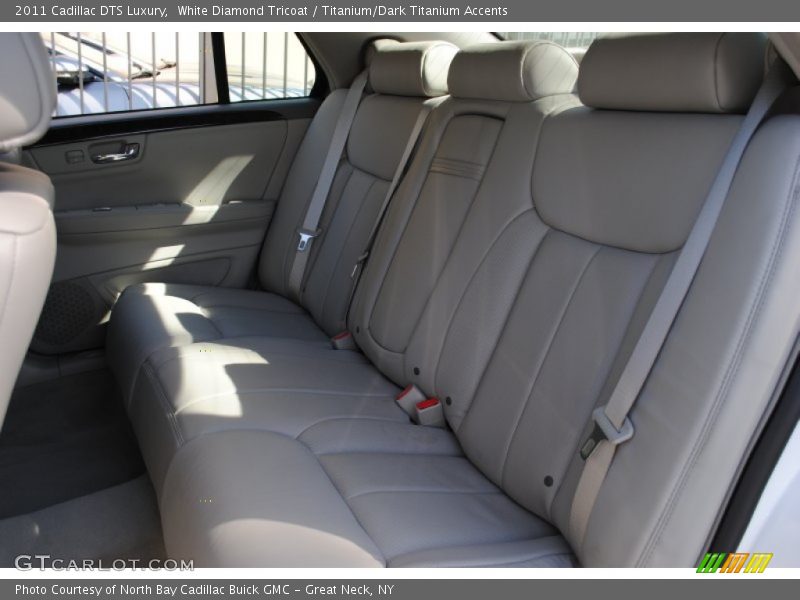 White Diamond Tricoat / Titanium/Dark Titanium Accents 2011 Cadillac DTS Luxury