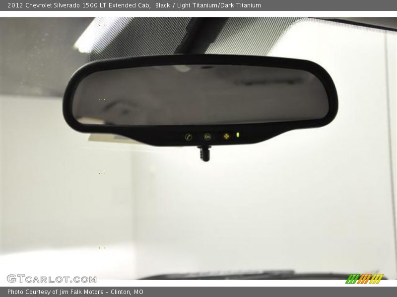 Black / Light Titanium/Dark Titanium 2012 Chevrolet Silverado 1500 LT Extended Cab