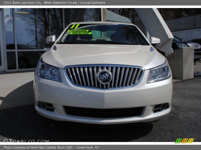 White Diamond Tricoat / Cocoa/Cashmere 2011 Buick LaCrosse CXL