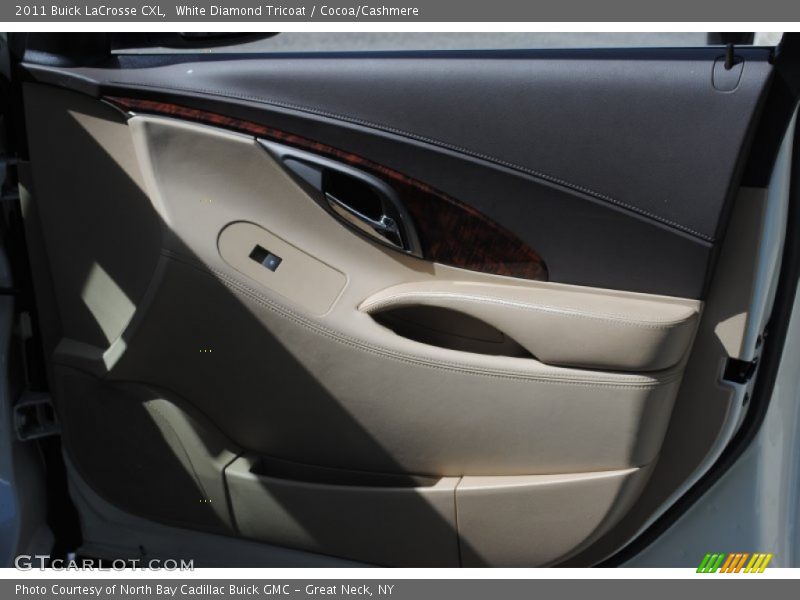 White Diamond Tricoat / Cocoa/Cashmere 2011 Buick LaCrosse CXL