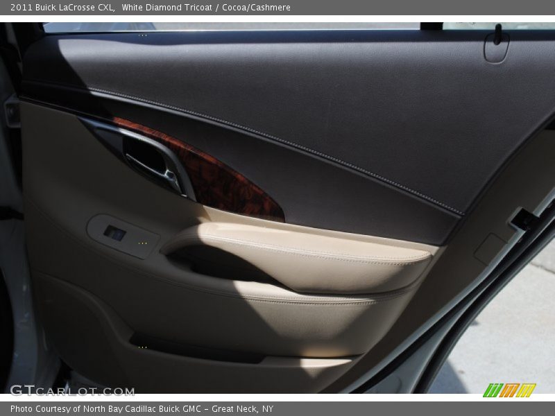 White Diamond Tricoat / Cocoa/Cashmere 2011 Buick LaCrosse CXL