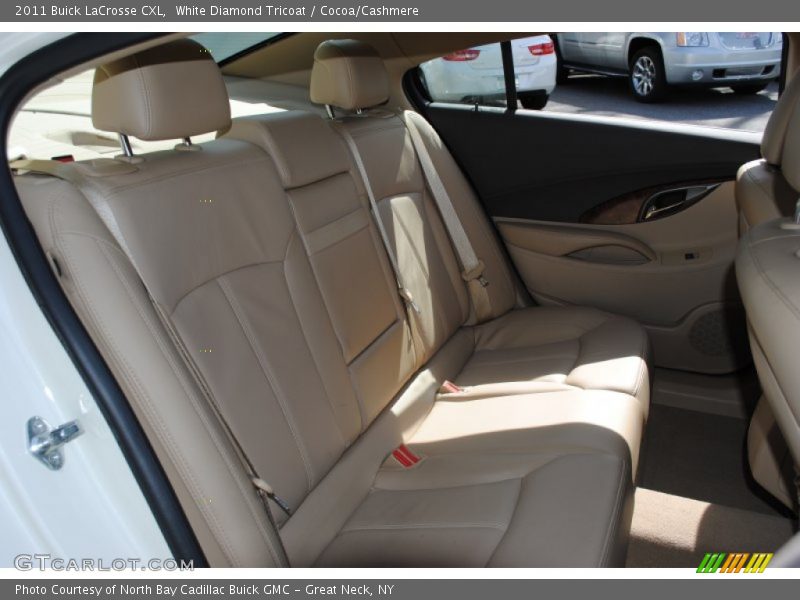 White Diamond Tricoat / Cocoa/Cashmere 2011 Buick LaCrosse CXL