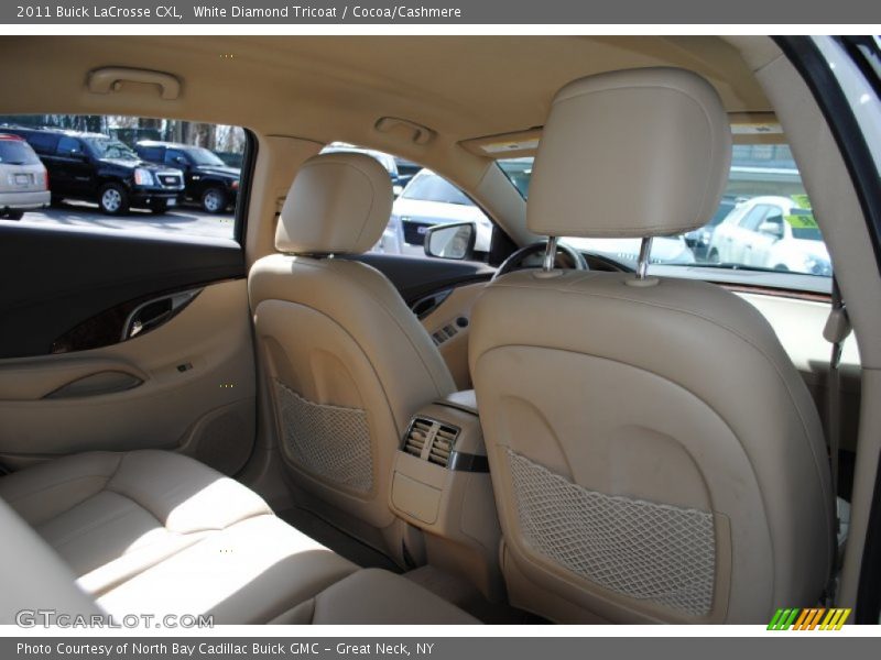 White Diamond Tricoat / Cocoa/Cashmere 2011 Buick LaCrosse CXL