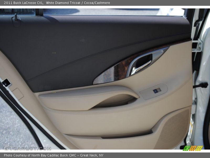 White Diamond Tricoat / Cocoa/Cashmere 2011 Buick LaCrosse CXL
