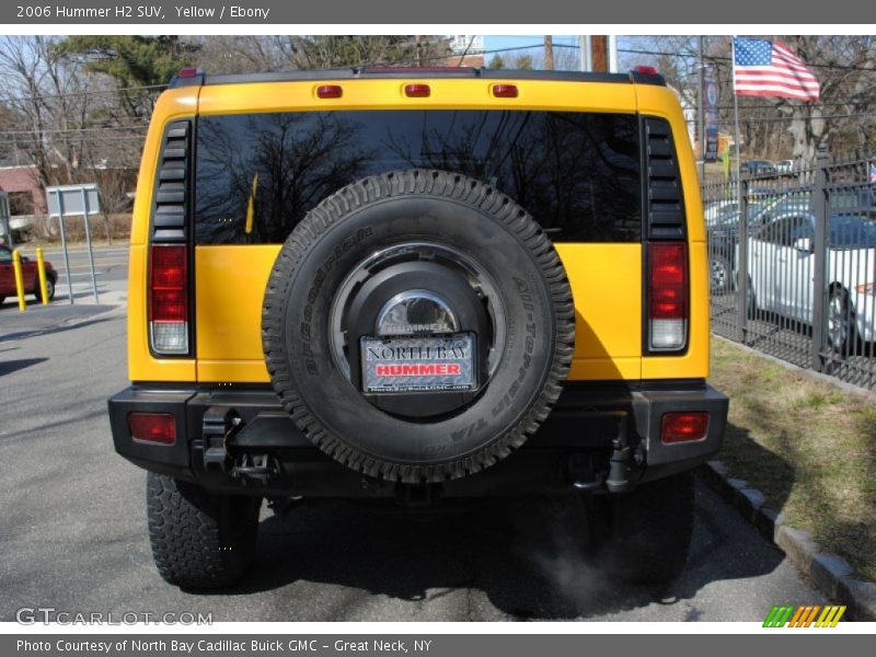 Yellow / Ebony 2006 Hummer H2 SUV