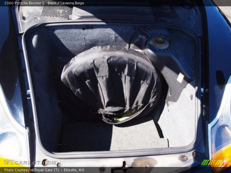 Black / Savanna Beige 2000 Porsche Boxster S