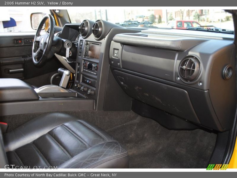 Yellow / Ebony 2006 Hummer H2 SUV