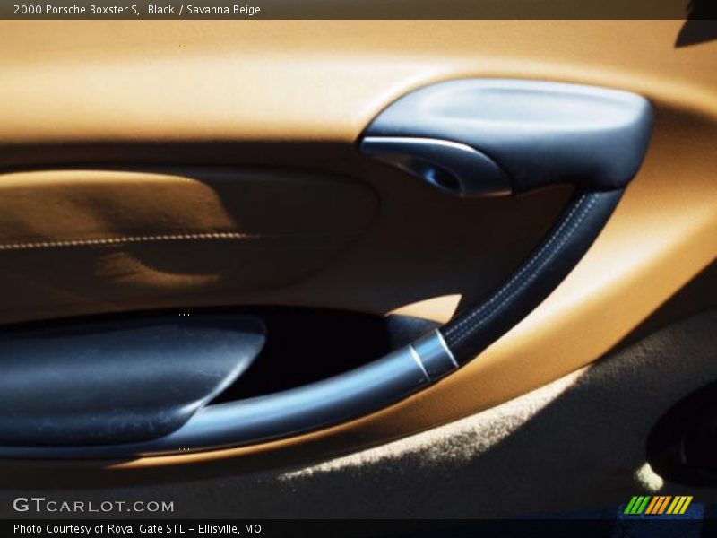 Black / Savanna Beige 2000 Porsche Boxster S
