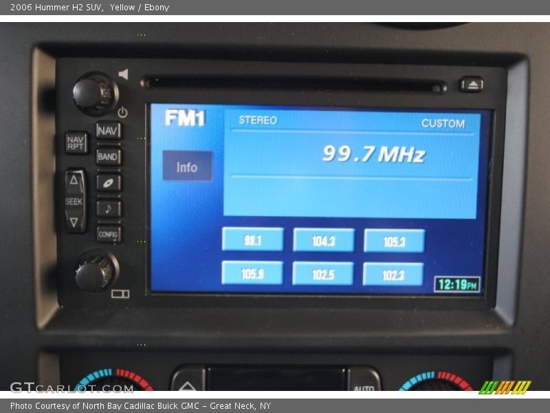 Yellow / Ebony 2006 Hummer H2 SUV