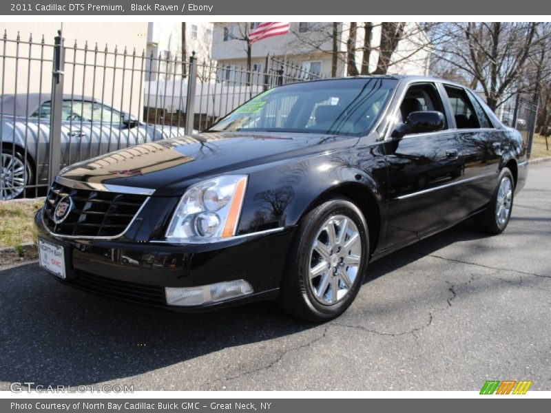 Black Raven / Ebony 2011 Cadillac DTS Premium