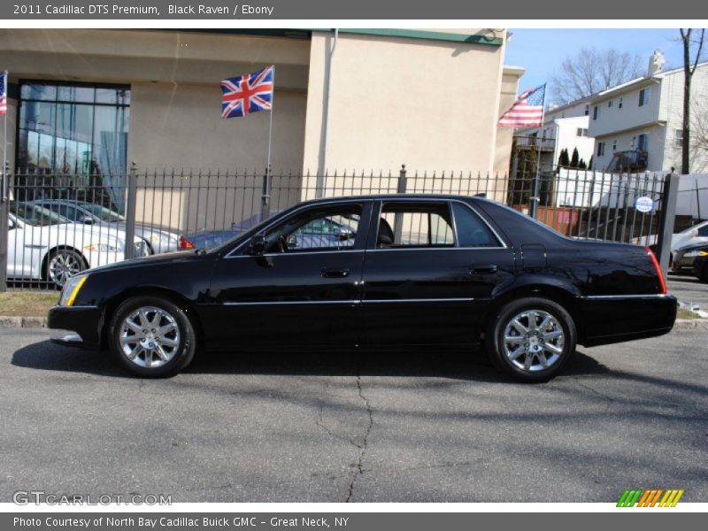Black Raven / Ebony 2011 Cadillac DTS Premium