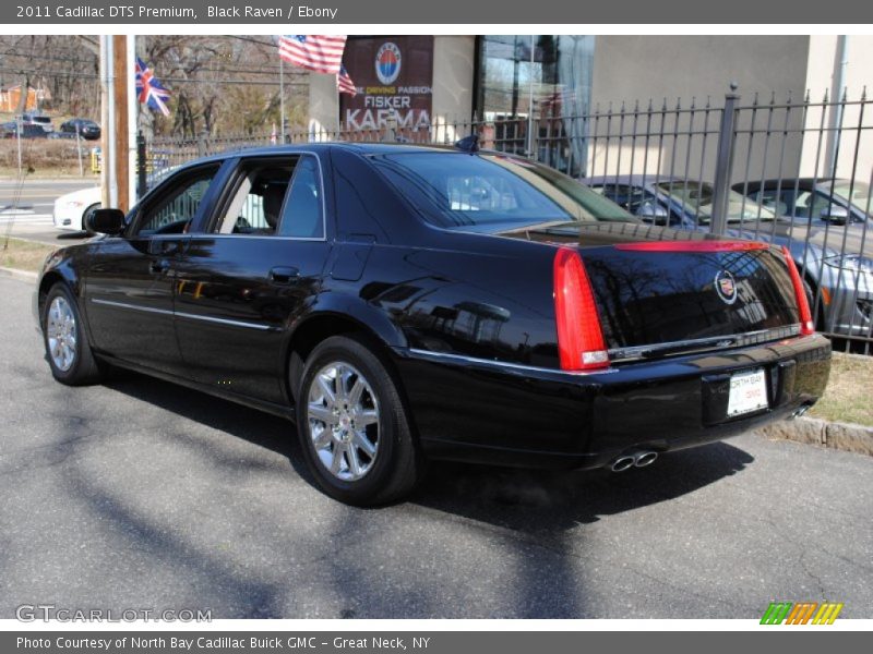 Black Raven / Ebony 2011 Cadillac DTS Premium