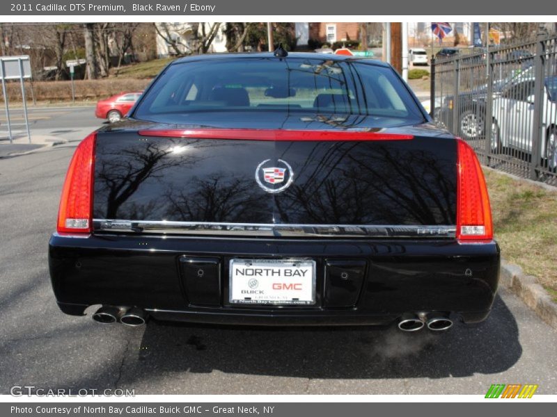 Black Raven / Ebony 2011 Cadillac DTS Premium