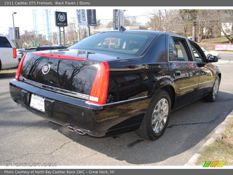 Black Raven / Ebony 2011 Cadillac DTS Premium