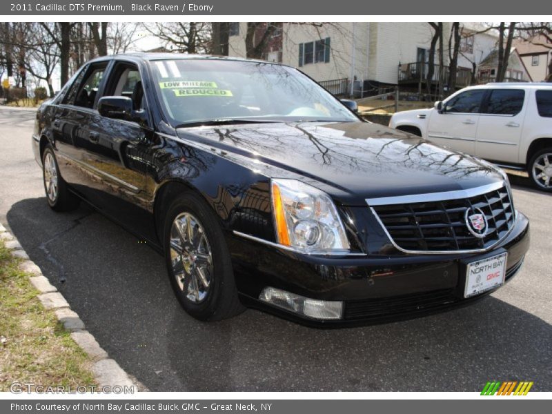 Black Raven / Ebony 2011 Cadillac DTS Premium