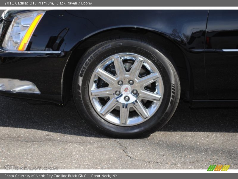 Black Raven / Ebony 2011 Cadillac DTS Premium