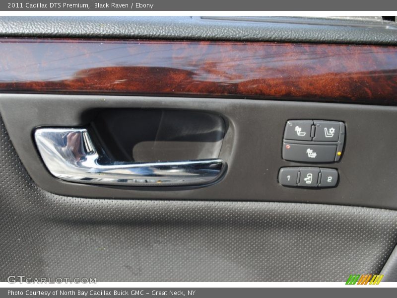 Black Raven / Ebony 2011 Cadillac DTS Premium