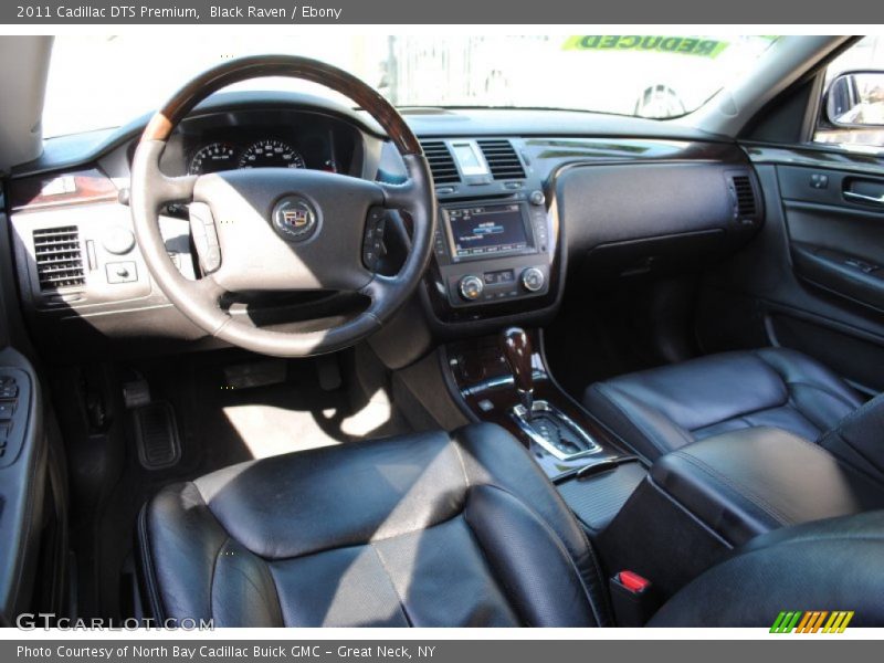 Black Raven / Ebony 2011 Cadillac DTS Premium