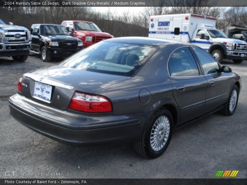 Dark Shadow Grey Metallic / Medium Graphite 2004 Mercury Sable GS Sedan