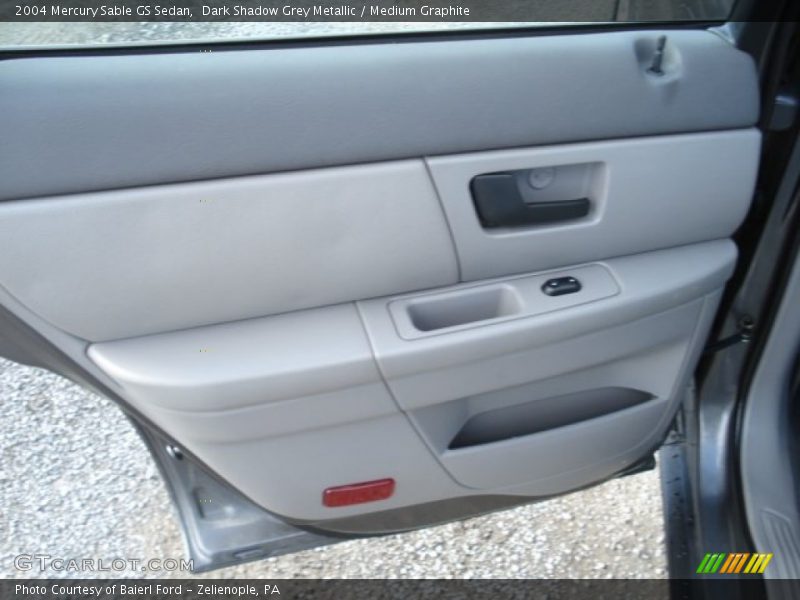 Dark Shadow Grey Metallic / Medium Graphite 2004 Mercury Sable GS Sedan
