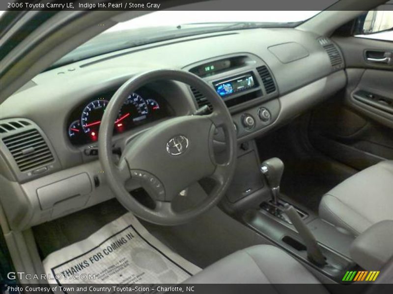 Indigo Ink Pearl / Stone Gray 2006 Toyota Camry LE