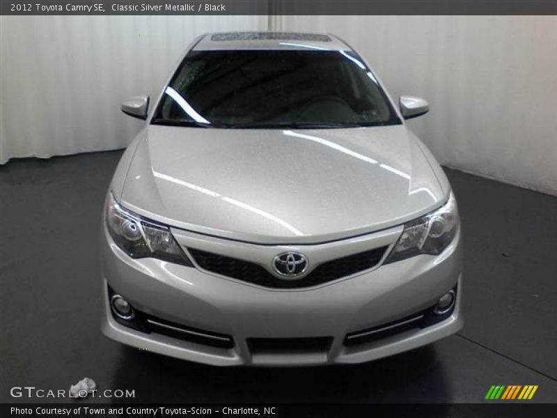 Classic Silver Metallic / Black 2012 Toyota Camry SE