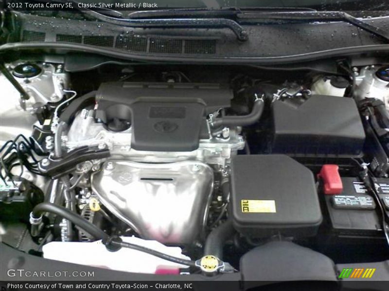 Classic Silver Metallic / Black 2012 Toyota Camry SE