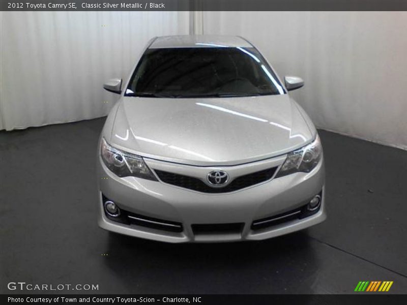 Classic Silver Metallic / Black 2012 Toyota Camry SE