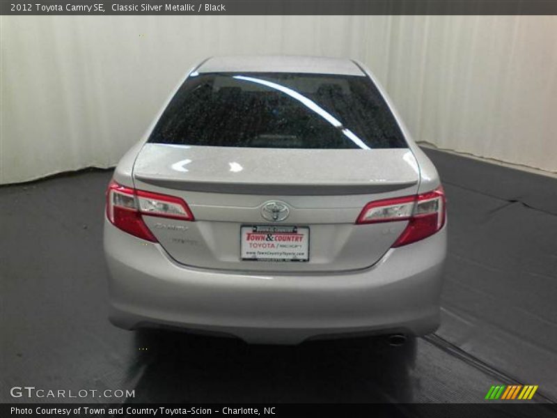 Classic Silver Metallic / Black 2012 Toyota Camry SE