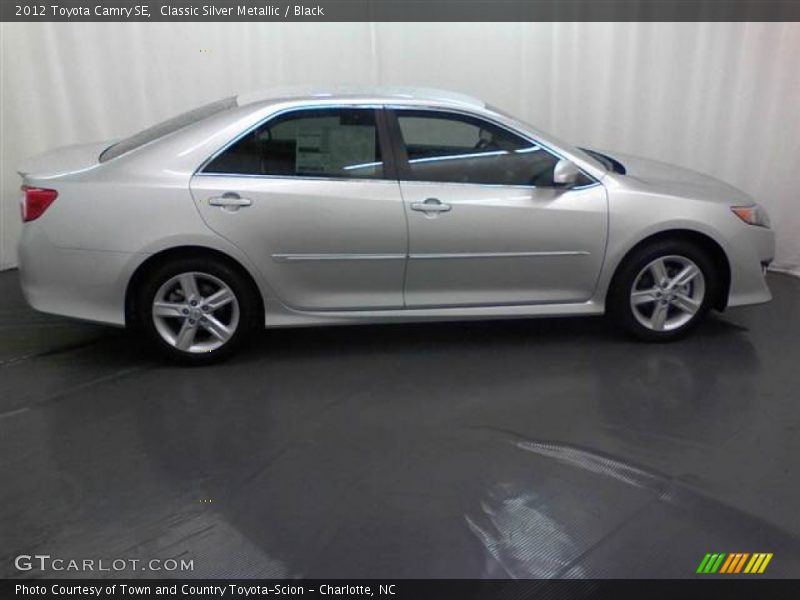 Classic Silver Metallic / Black 2012 Toyota Camry SE