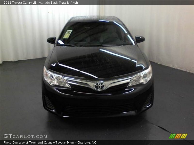 Attitude Black Metallic / Ash 2012 Toyota Camry LE
