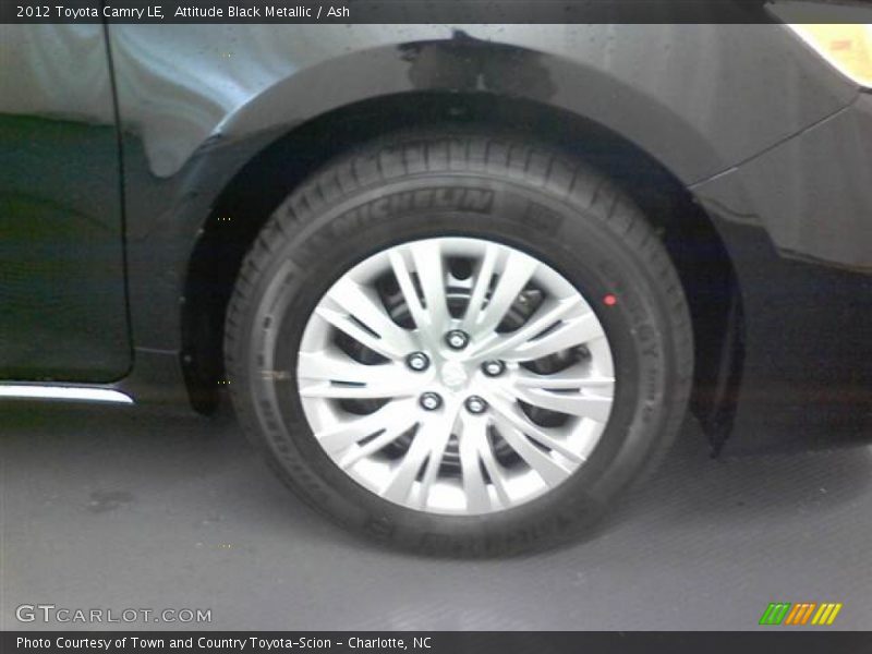 Attitude Black Metallic / Ash 2012 Toyota Camry LE