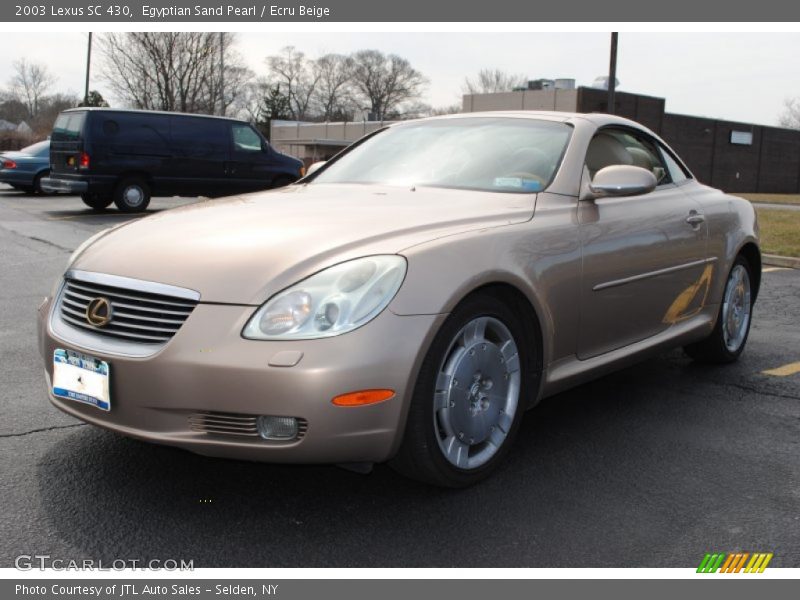 Egyptian Sand Pearl / Ecru Beige 2003 Lexus SC 430