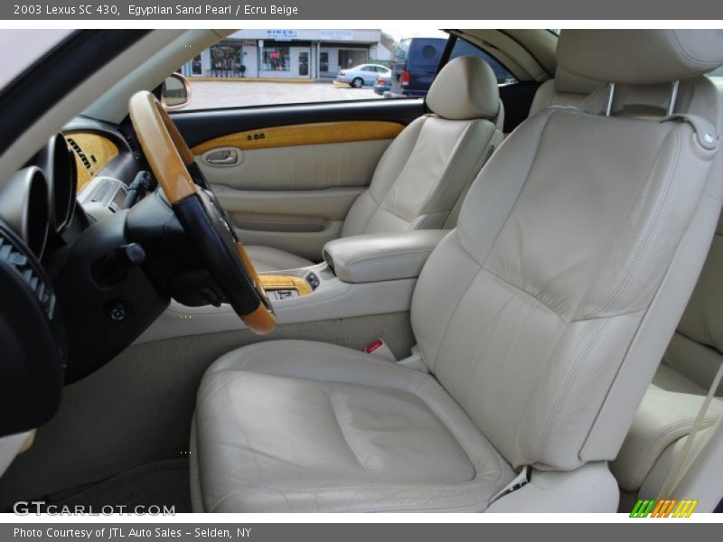  2003 SC 430 Ecru Beige Interior