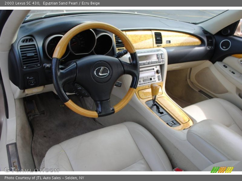 Dashboard of 2003 SC 430