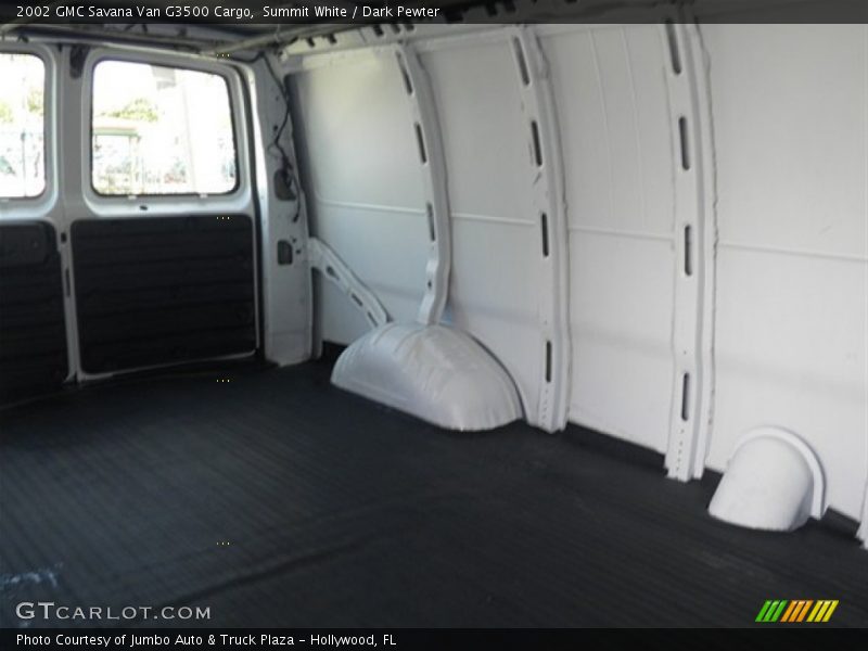 Summit White / Dark Pewter 2002 GMC Savana Van G3500 Cargo