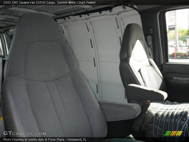 Summit White / Dark Pewter 2002 GMC Savana Van G3500 Cargo