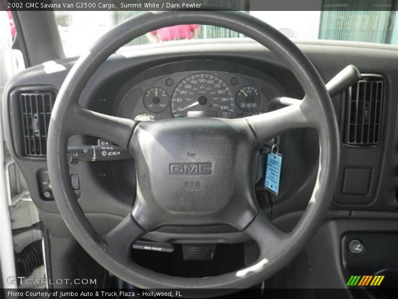 Summit White / Dark Pewter 2002 GMC Savana Van G3500 Cargo