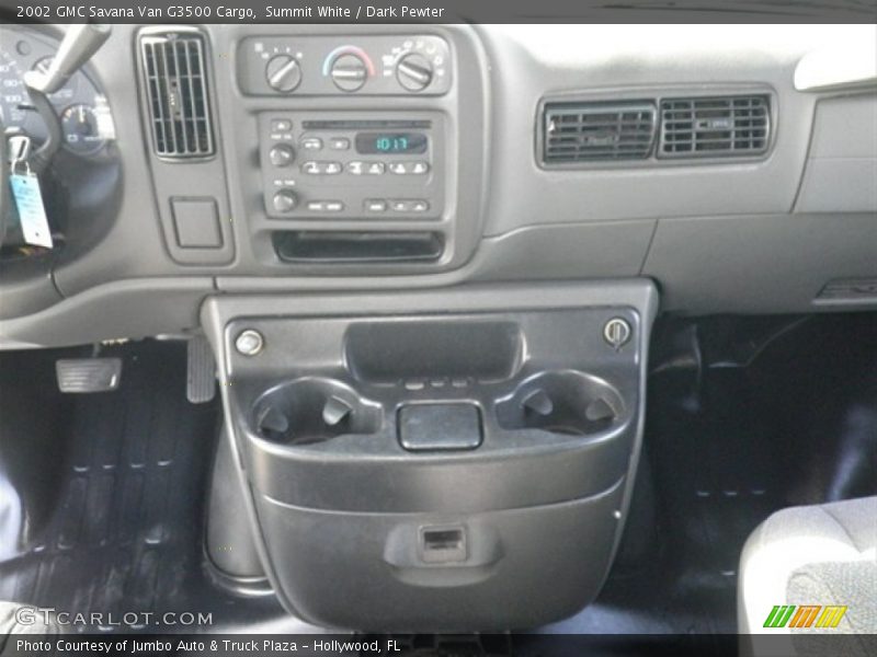 Summit White / Dark Pewter 2002 GMC Savana Van G3500 Cargo