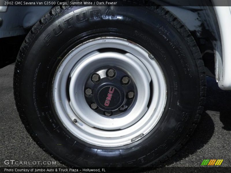 Summit White / Dark Pewter 2002 GMC Savana Van G3500 Cargo