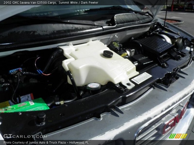 Summit White / Dark Pewter 2002 GMC Savana Van G3500 Cargo