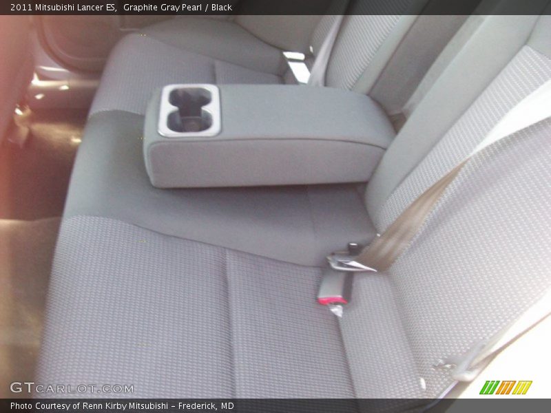 Graphite Gray Pearl / Black 2011 Mitsubishi Lancer ES