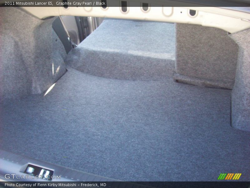 Graphite Gray Pearl / Black 2011 Mitsubishi Lancer ES