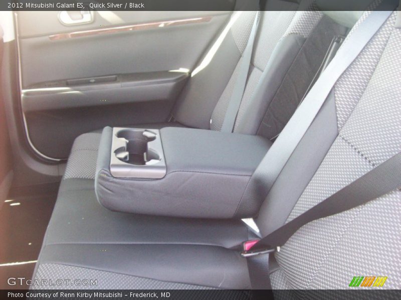 Quick Silver / Black 2012 Mitsubishi Galant ES